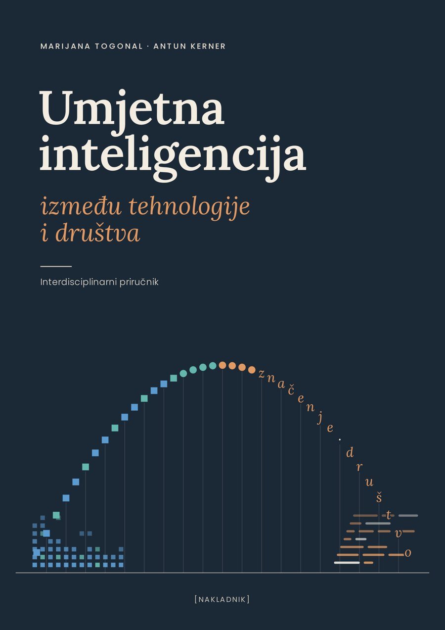 Naslovnica knjige Umjetna inteligencija između tehnologije i društva